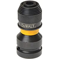 DeWalt DT7508-QZ DT7508-QZ-Adaptador para Llaves de Vaso de Impacto de 1-2&quot- a 1-4&quot-- Amarillo-Negro- 5.1 cm
